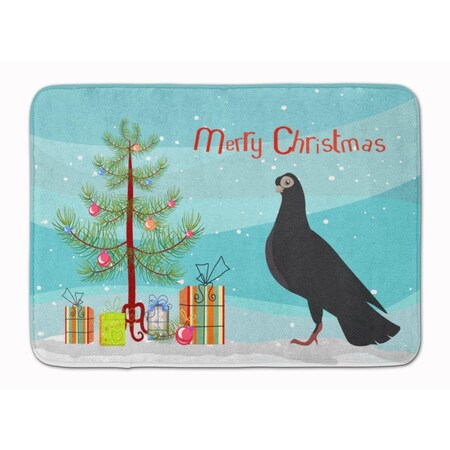 Carolines Treasures Budapest Highflyer Pigeon Christmas Machine Washable Memory Foam Mat BB9314RUG